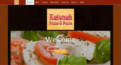 Desktop Screenshot of katonahpizza.com