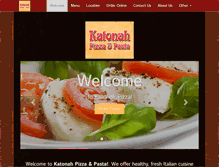 Tablet Screenshot of katonahpizza.com